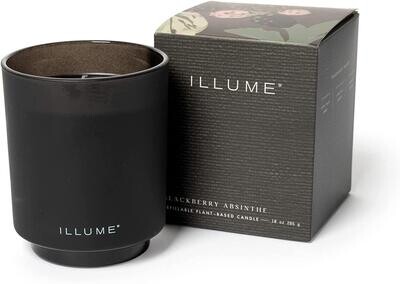 Illume Blackberry Absinthe Boxed Glass Scented Soy Candle