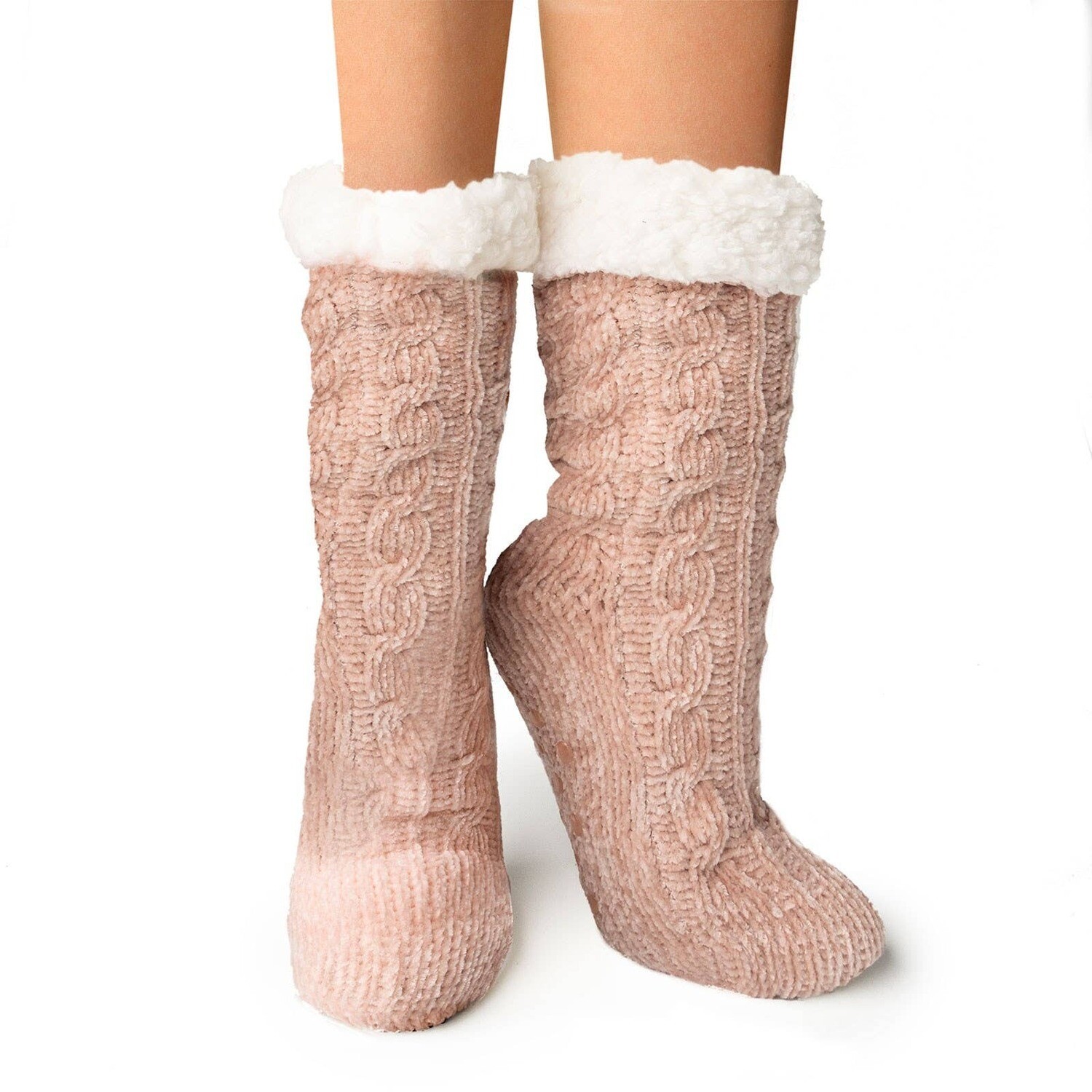Britts Knits Beyond Soft Chenille Book Socks Open Stock