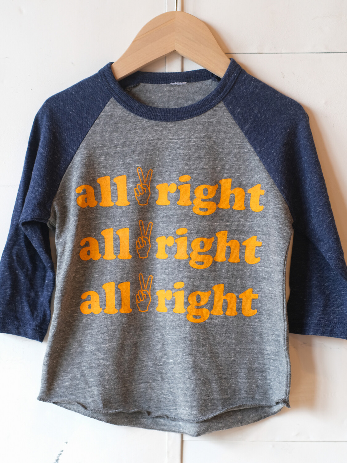 Gonna Be All Right | Raglan Baseball Tee