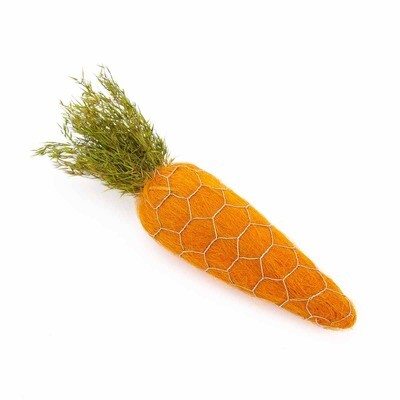 Grimmway Carrot Décor Orange/Green 8"