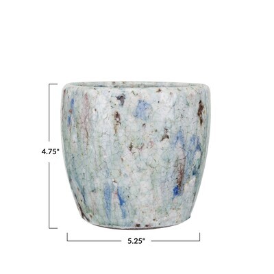 Planter - Blue Mulit Planter - Blue Mulit