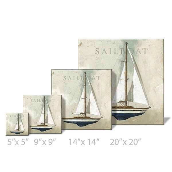 SAILBOAT GICLEE WALL ART