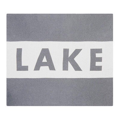 Face to Face Luxe Throw - Lake Face to Face Luxe Throw - Lake