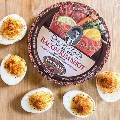 4oz Bacon Rimshot Salt Tin