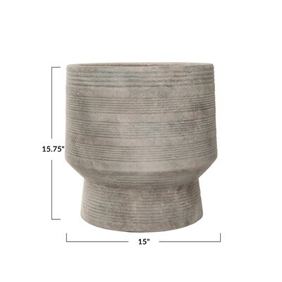 Planter - 15 3/4 Stoneware Planter - 15 3/4 Stoneware