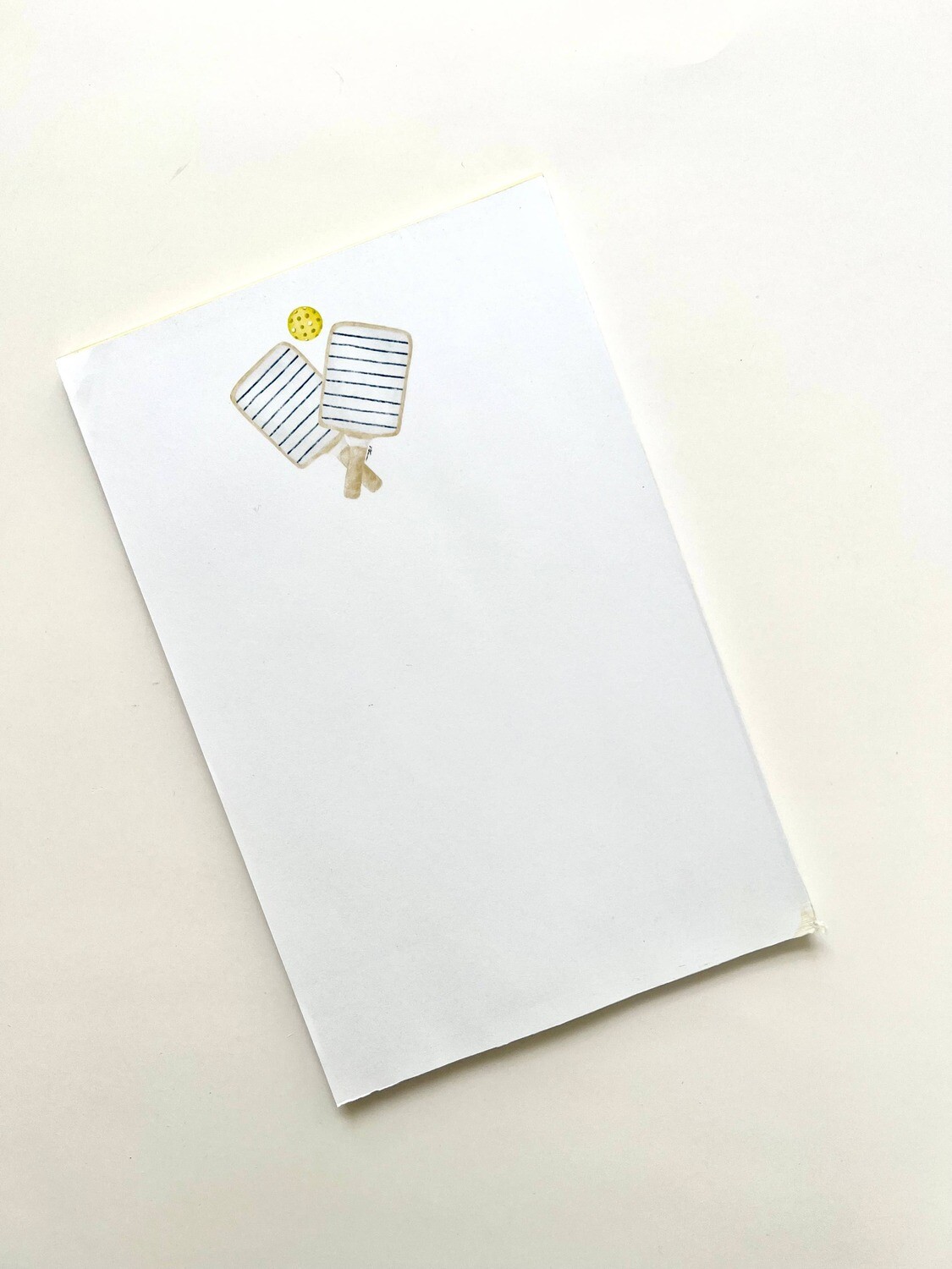 Pickle Ball Large Notepad