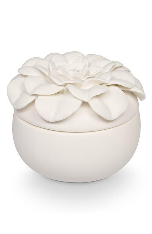 Illume® Ceramic Flower Candle in Citrus Crush