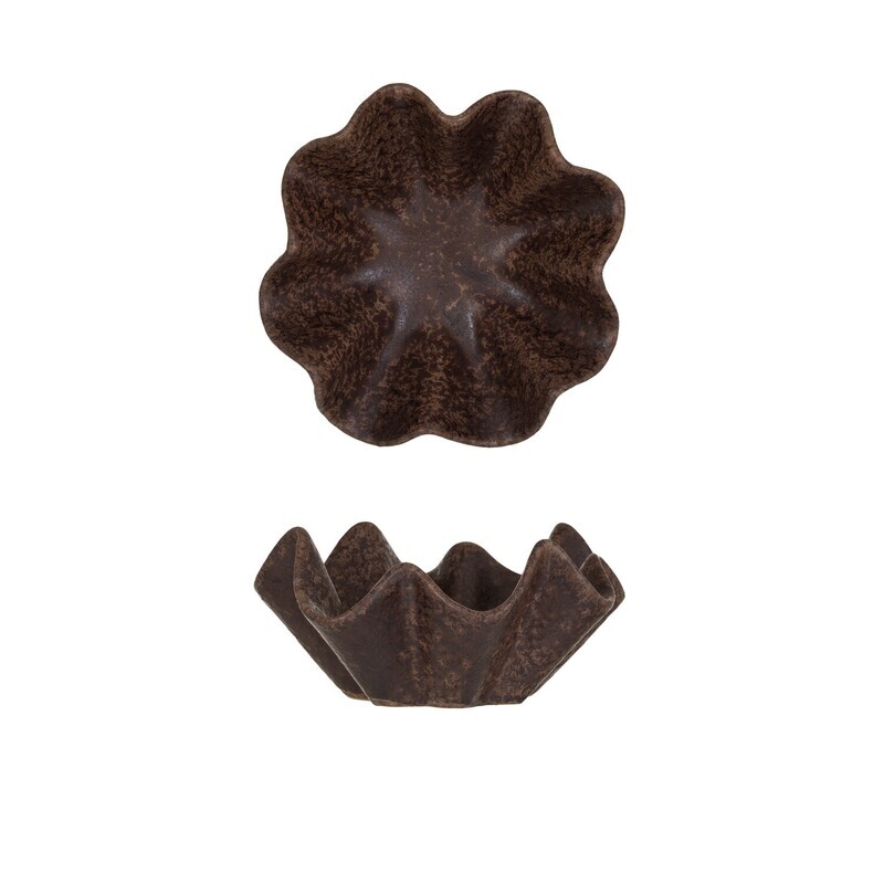 Bowl - Brown Flower