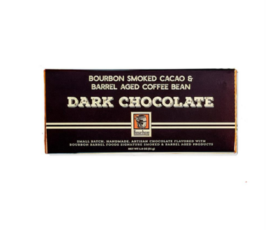 Bourbon Smoked Cacao and Barrel Aged Coffee Bean Dark Chocolate