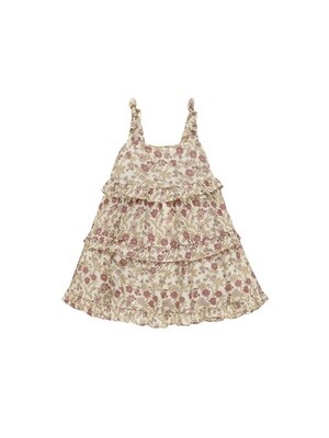 Ruffle Swing Dress - Bloom