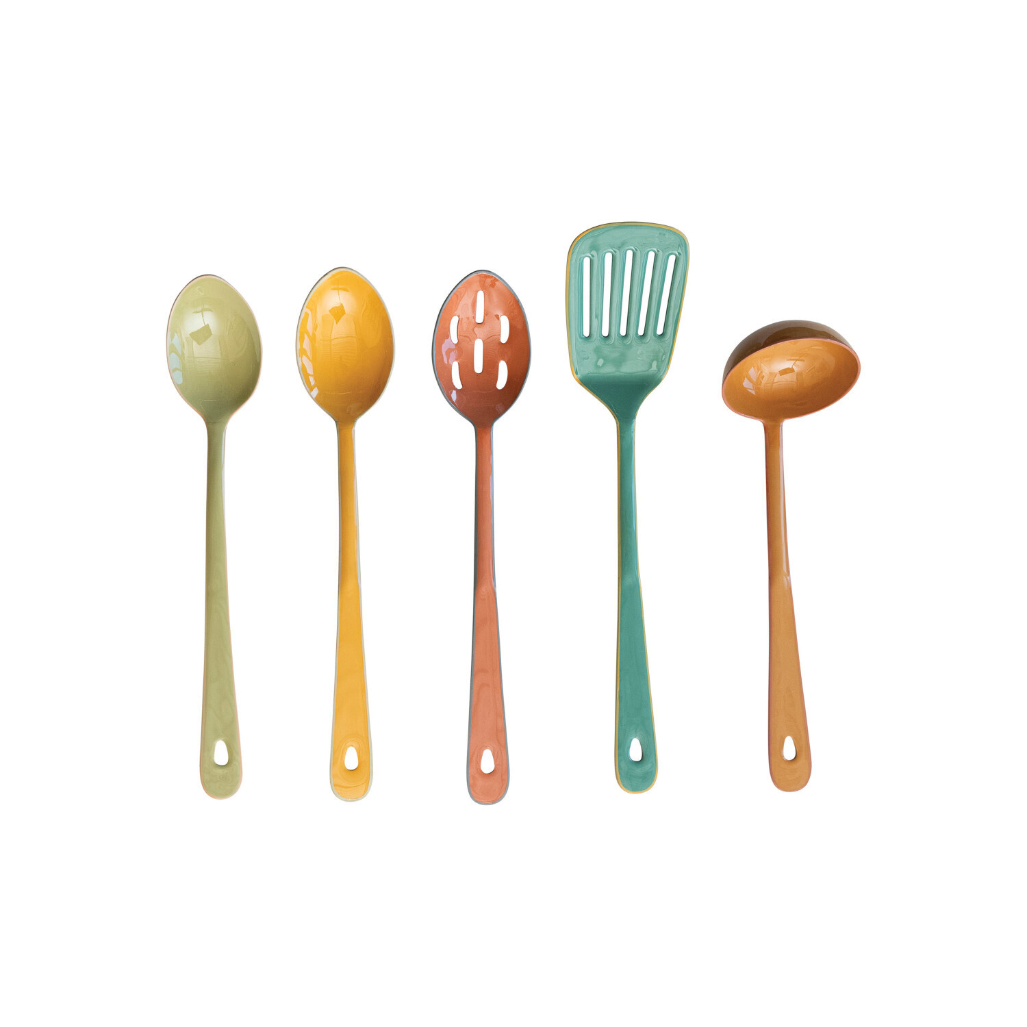 Enameled Stainless Steel Utensils