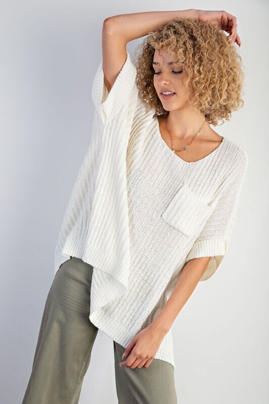 Short Sleeve Sweater