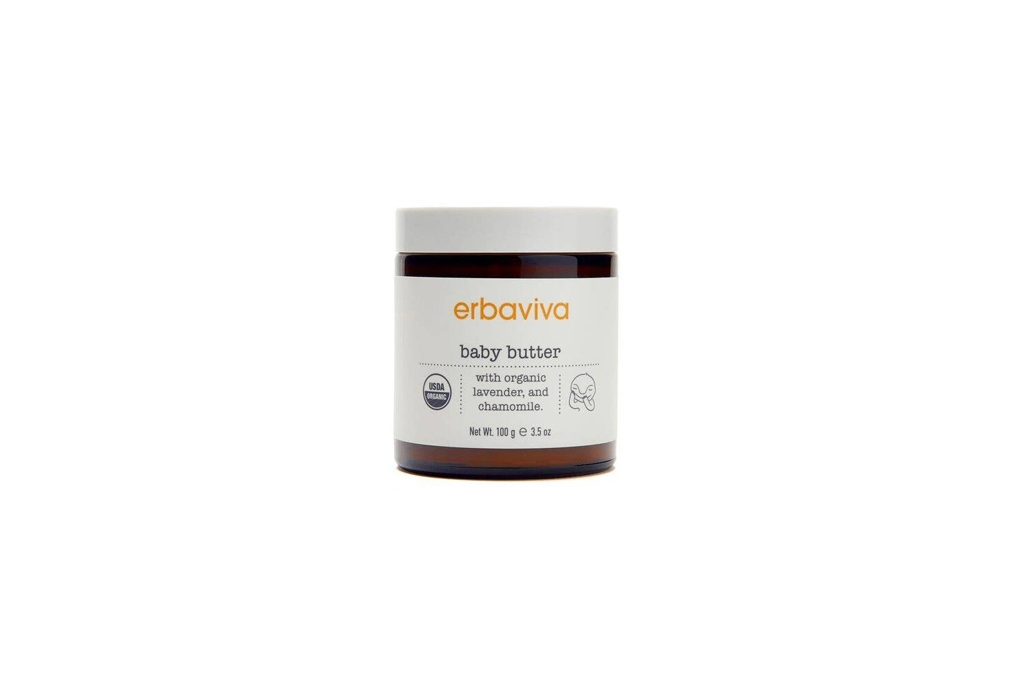 Erbaviva Baby Butter-3.5 oz