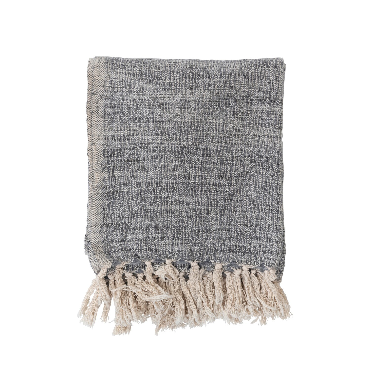 Throw - Woven Wool w/Fringe