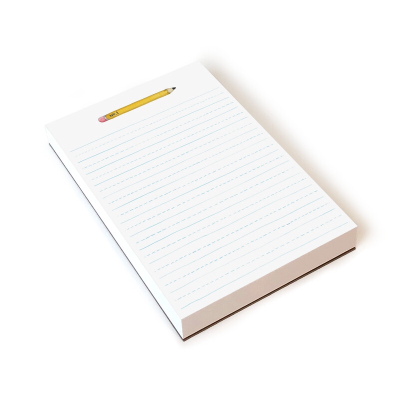 Pencil Notepad 8.5x5.5
