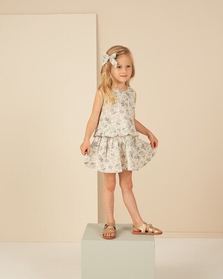 Sparrow Skirt - Blue Floral