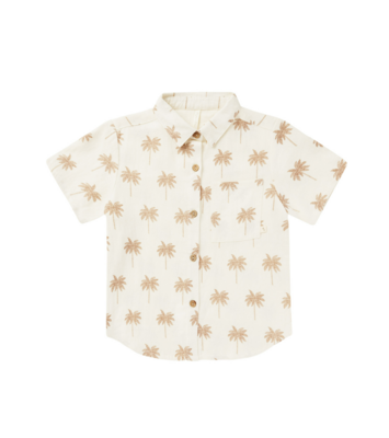 Collared Short Sleeve Shirt - Paradise