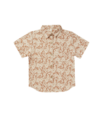 Collared Shirt - Plumeria