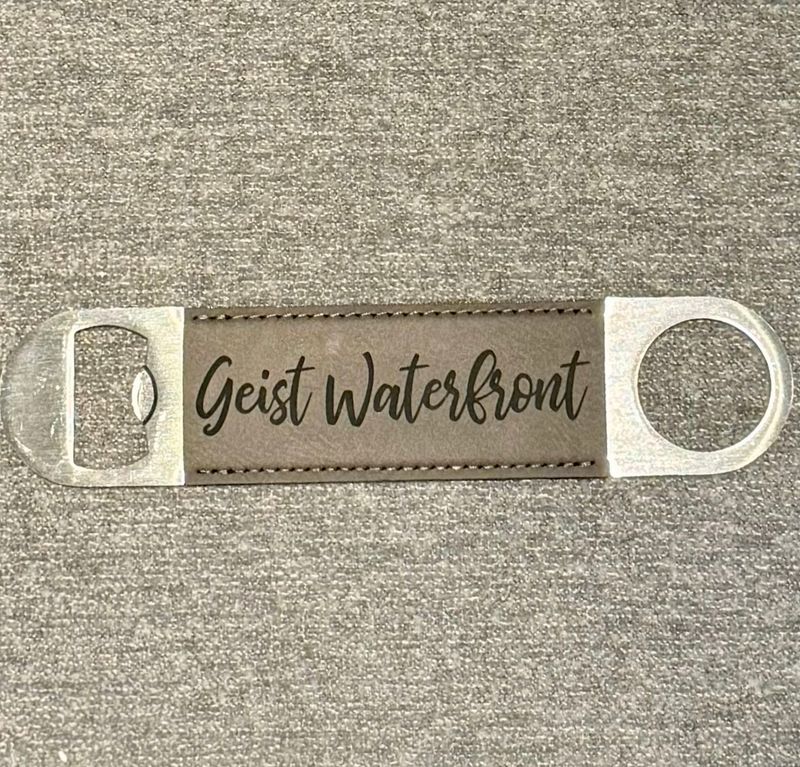 Geist Waterfront Bottle Opener - Leatherette