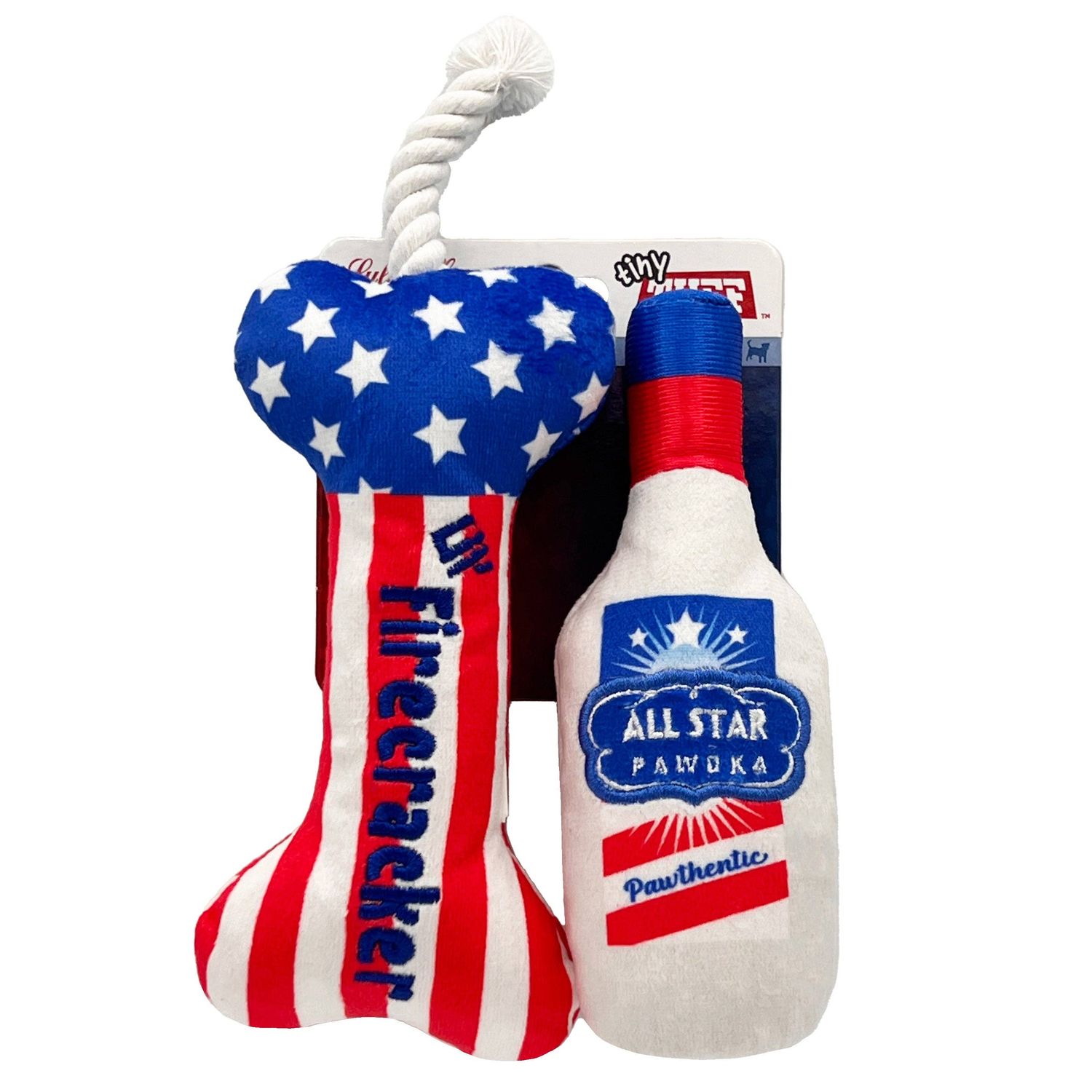 Tiny Tuff Red, White, &amp; Booze 2pk: One Size