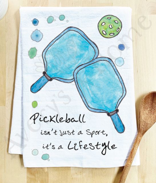 Pickleball Lifestyle Sport Kitchen Towel