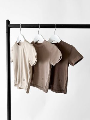Elevated Tee 3-Pack - Brown