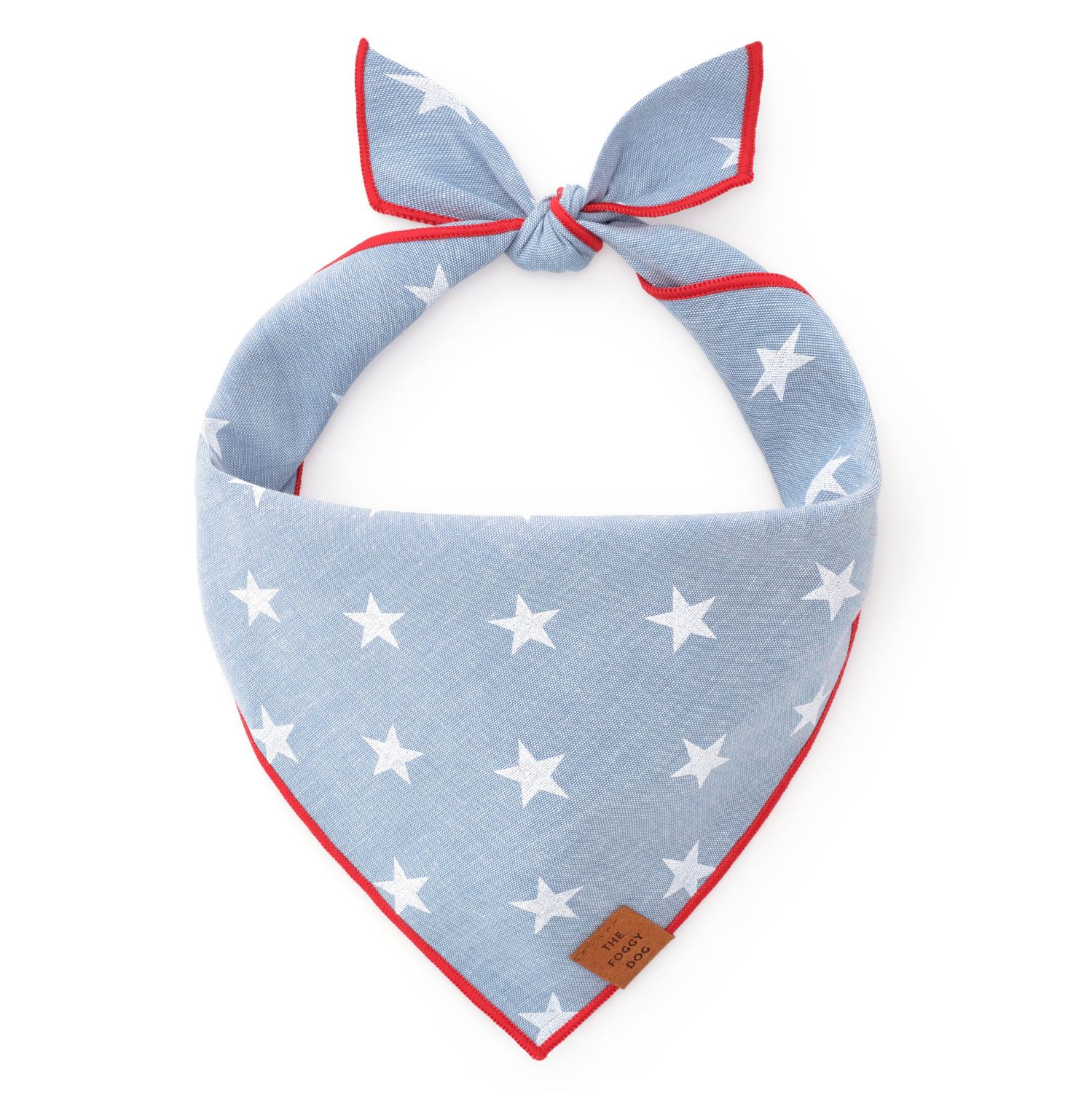 Liberty 4th of July Summer Dog Bandana: Large