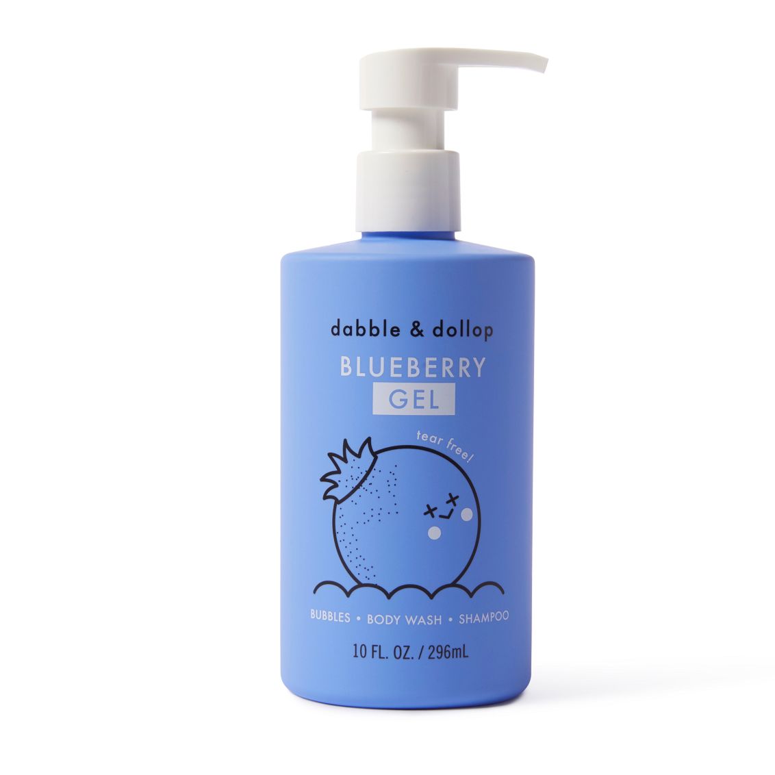 All-Natural Blueberry Shampoo, Body Wash &amp; Bubbles
