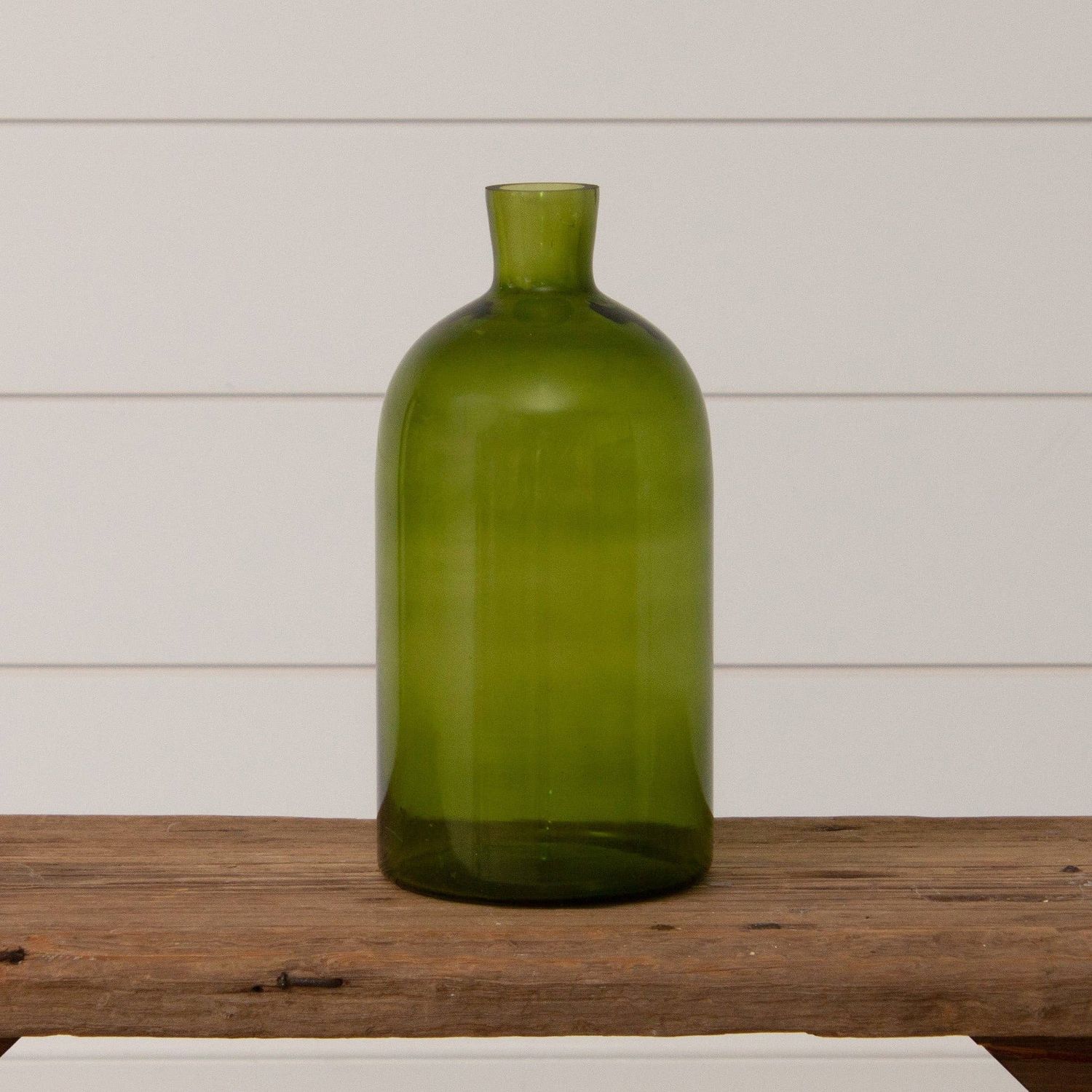Green Glass Vase, Sm (PC)