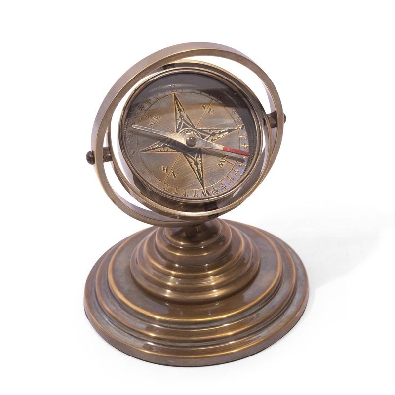 Gimbal Compass 6.3&quot;x5&quot;x3.5&quot;