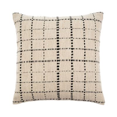 20x20 Handloom Check Pillow 20x20 Handloom Check Pillow