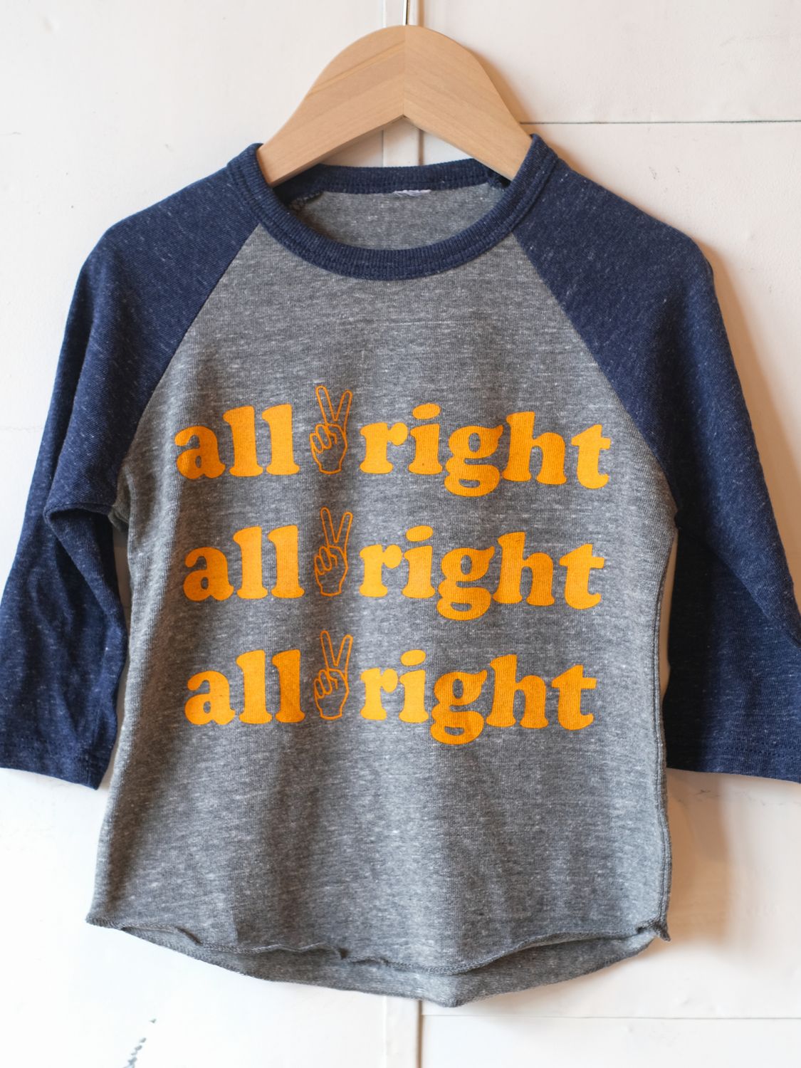 Gonna Be All Right | Raglan Baseball Tee