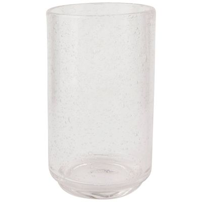 Bubbled Glass 17 oz - Clear