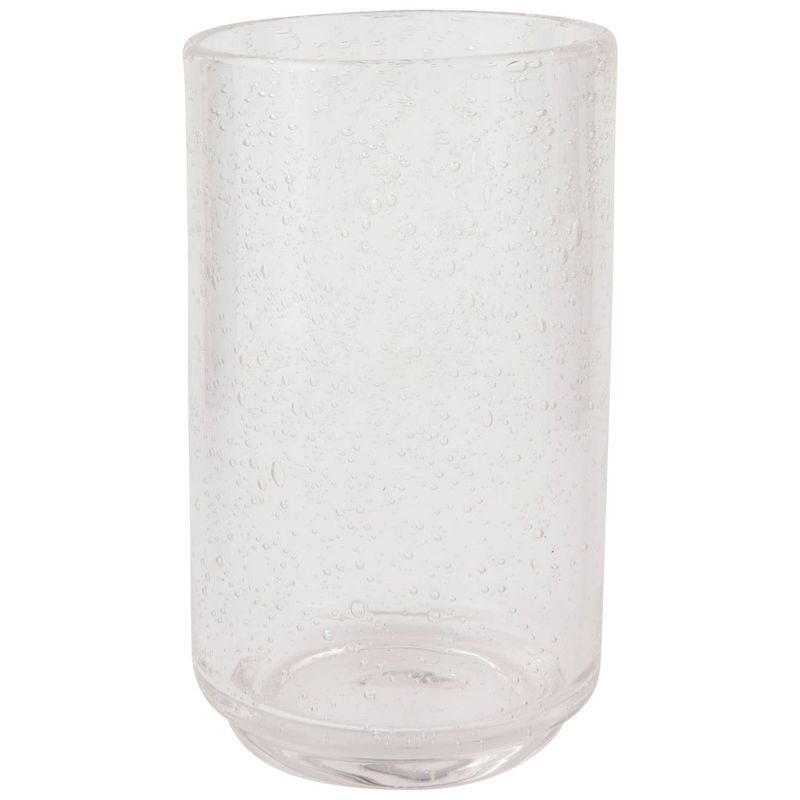 Bubbled Glass 17 oz - Clear