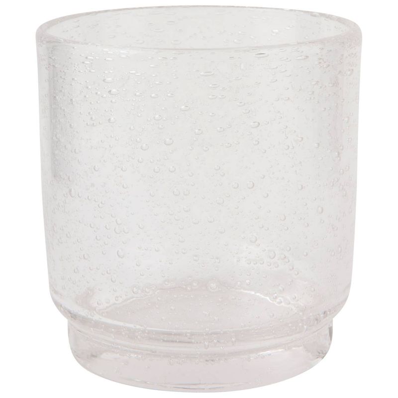 Bubbled Glass 12 oz - Clear