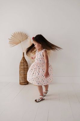 Girl&#39;s Henley Tank Dress