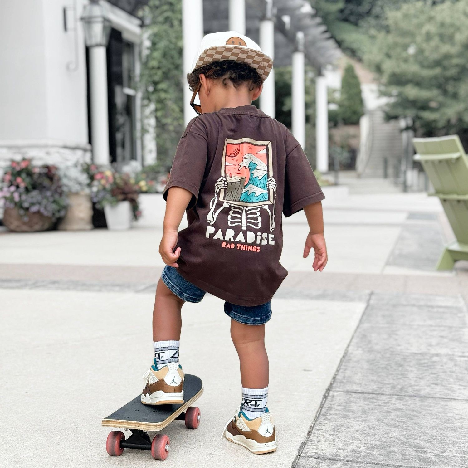 Boys Graphic Tees Another Day In Paradise - USA made, Size: 5T