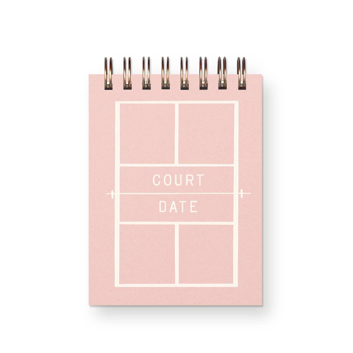 Court Date Mini Jotter Notebook