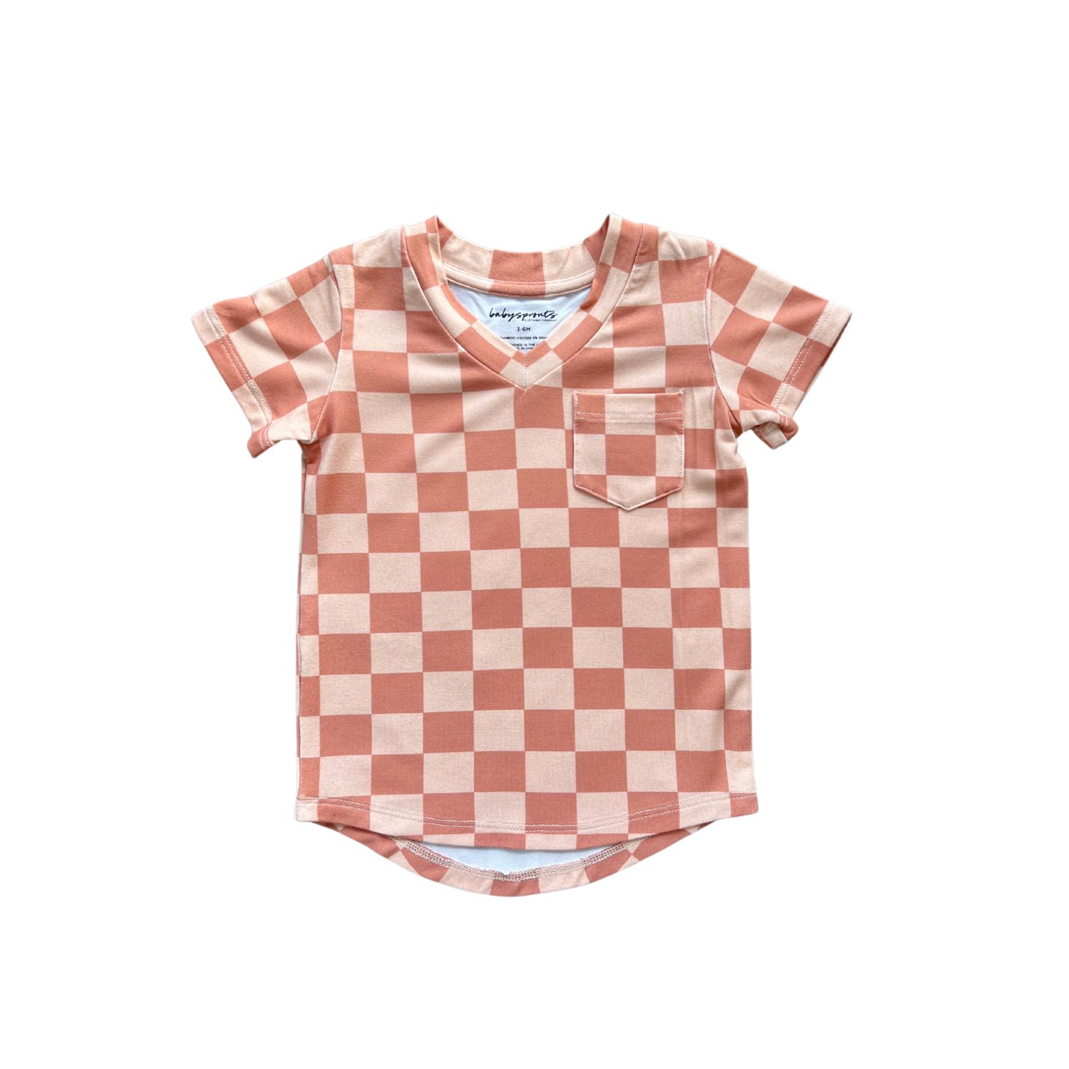 Kid's V-Neck Pocket Tee