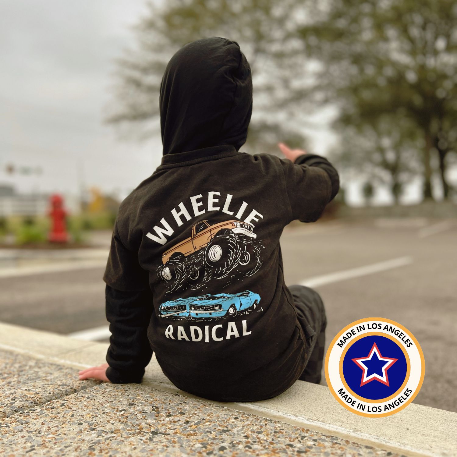 WHEELIE RADICAL TEE, Size: 5T