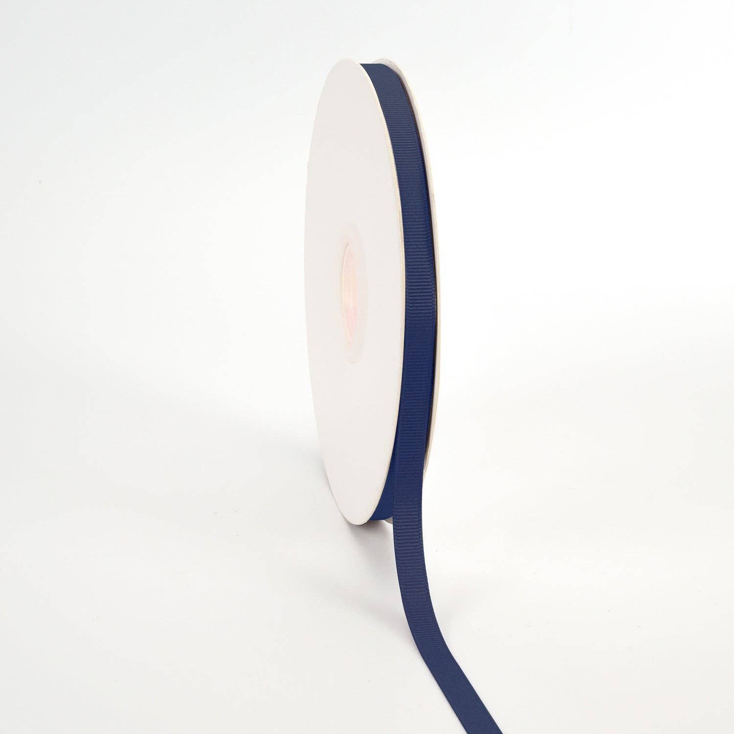 Textured Grosgrain Ribbon | Navy (370): 3/8&quot; - 100 Yard Roll