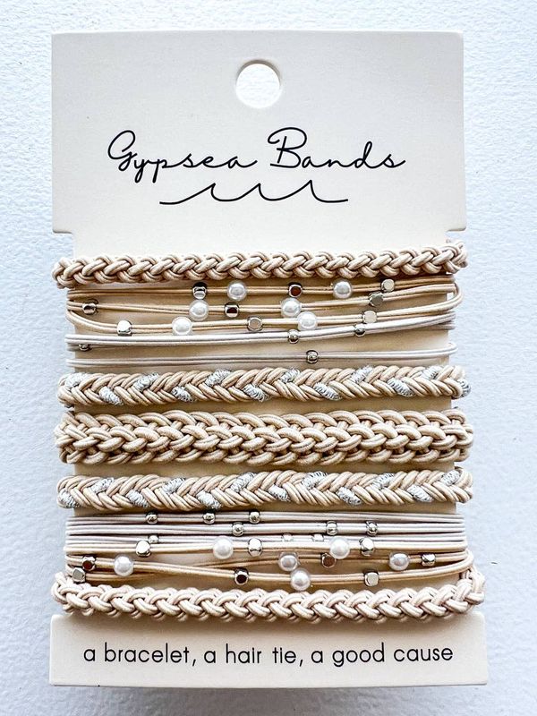 Latte Hair Tie Bracelets