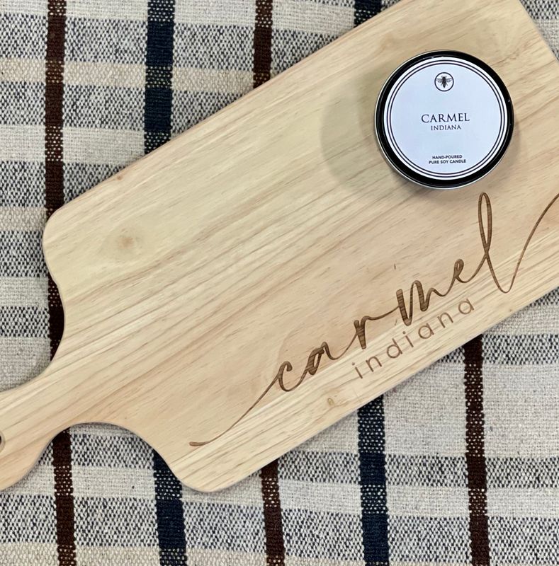 Neighborhood Pride Cutting Board - Carmel