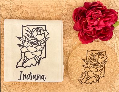 ​Indiana Peony Kitchen Collection