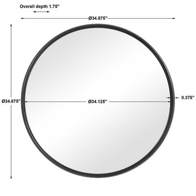 Belham Round Mirror Belham Round Mirror