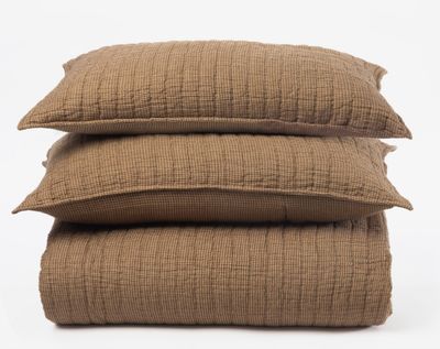 Garrett Bedding - Saddle Standard & King Shams Garrett Bedding - Saddle Standard & King Shams