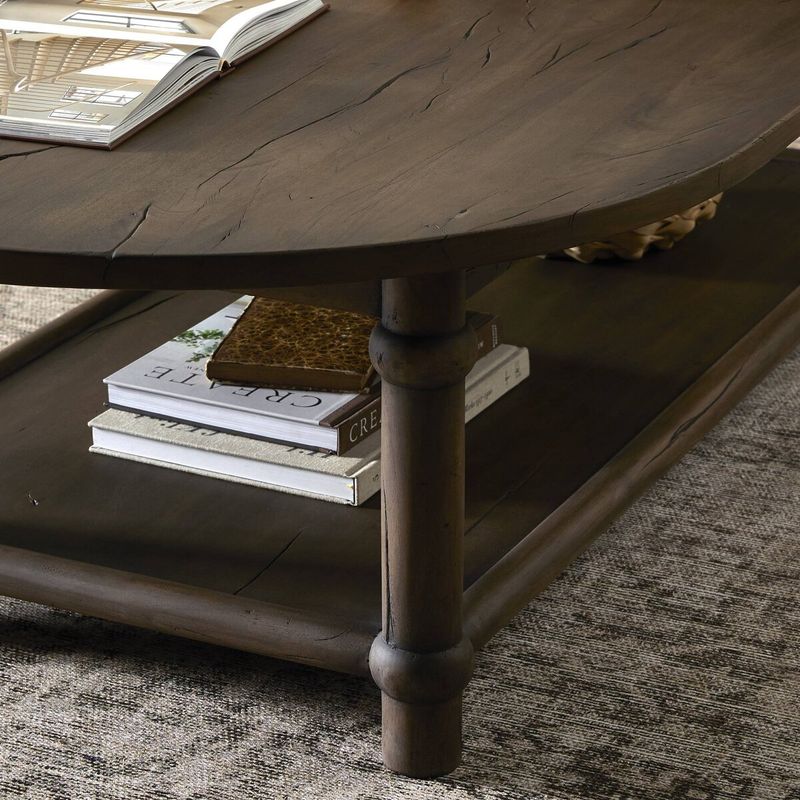 Chames Coffee Table - Antique Belgium Bleach