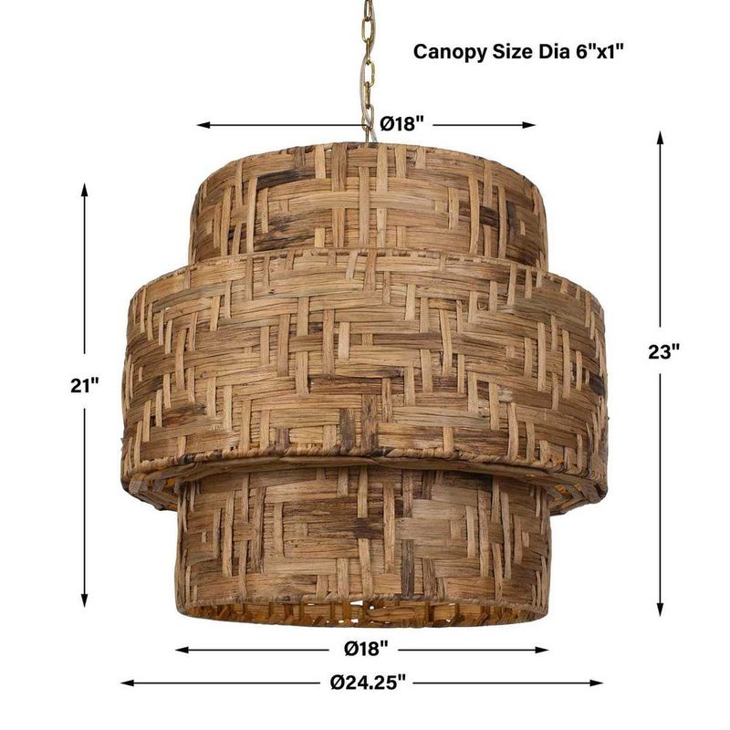 Water Hyacinth, 4 Lt Pendant