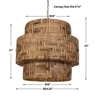 Water Hyacinth, 4 Lt Pendant