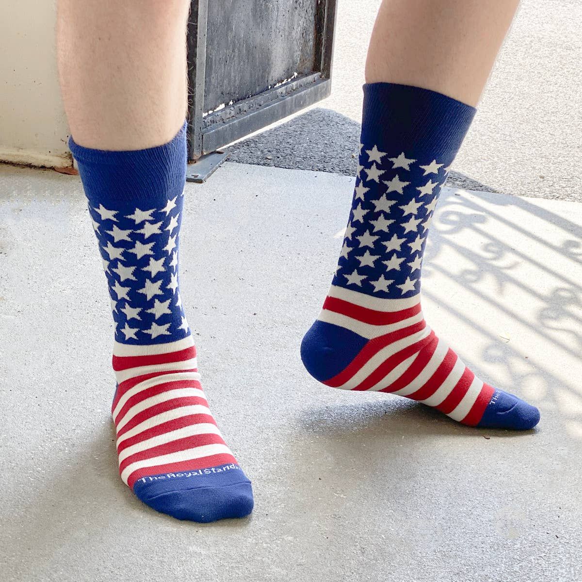 Men&#39;s America Socks   Red/White/Blue   One Size